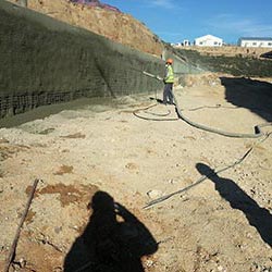 İksa İşleri - Püskürtme Beton Uygulaması