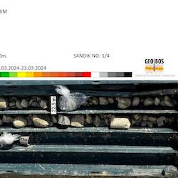 Zemin Etüt İşleri - Karot Sandığı Fotoğrafı