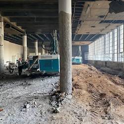 Ground Improvement Works - Mini DSM Construction