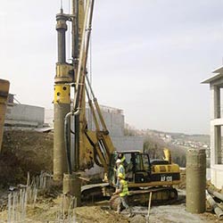 Zemin Güçlendirme İşleri - Fore Kazık Uygulaması