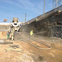 Kalıcı İksa İşleri - Püskürtme Beton Uygulaması