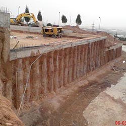 Shoring Works - Bored Pile Manufacturing