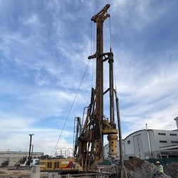 Bored Pile Works - Cased Construction and Concrete Casting