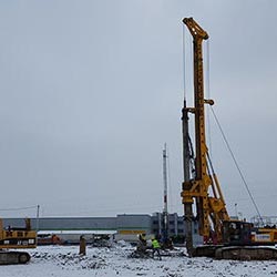 Additional Factory Building Soil Improvement Works - Bored Pile and Jet Grout Applications