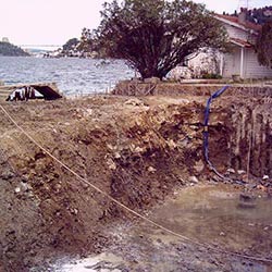 Sızdırmazlık Perdesi Sonrası Temel Kazısı